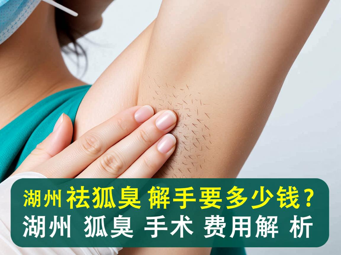 在湖州祛狐臭手术要多少钱？湖州祛狐臭手术费用解析