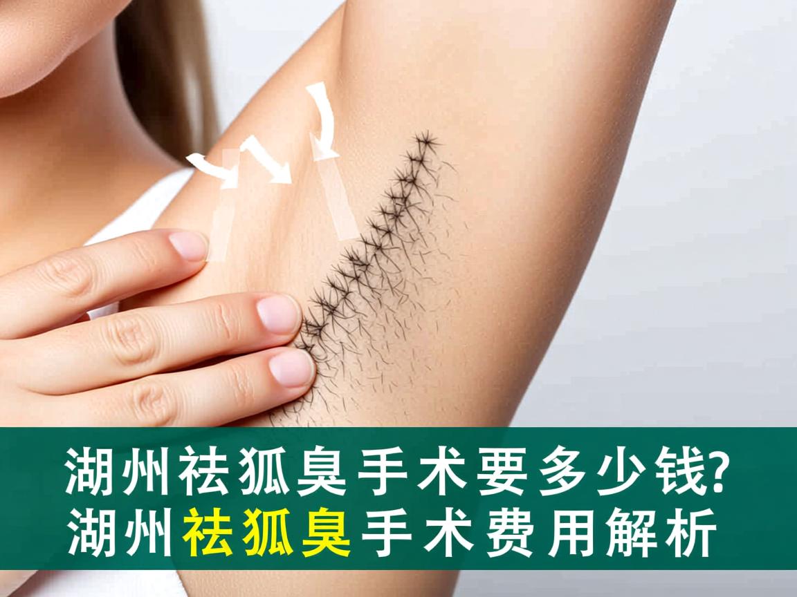 在湖州祛狐臭手术要多少钱？湖州祛狐臭手术费用解析