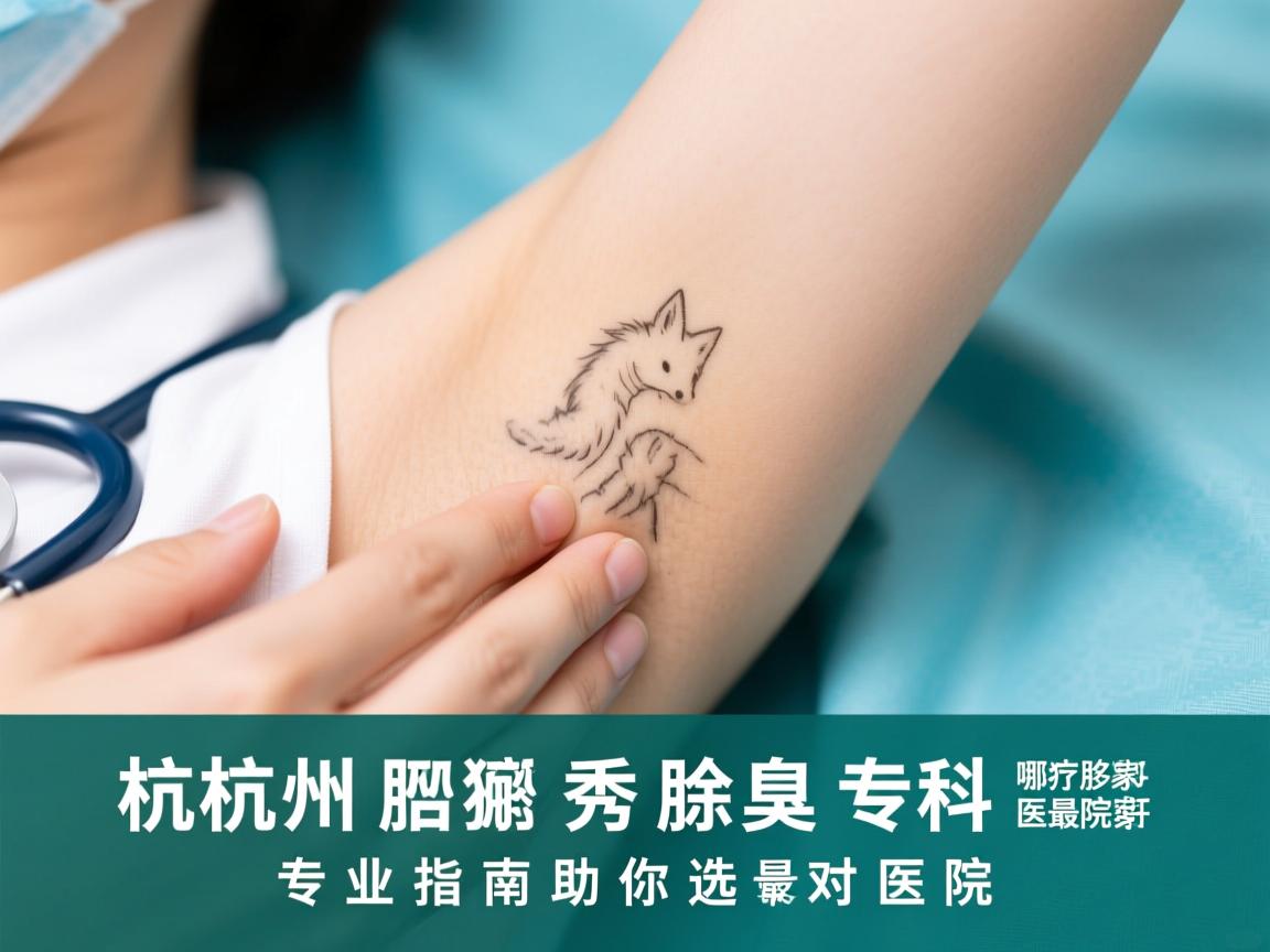 杭州腋秀腋臭专科，解析杭州看狐臭哪家医院最好，专业指南助你选对医院