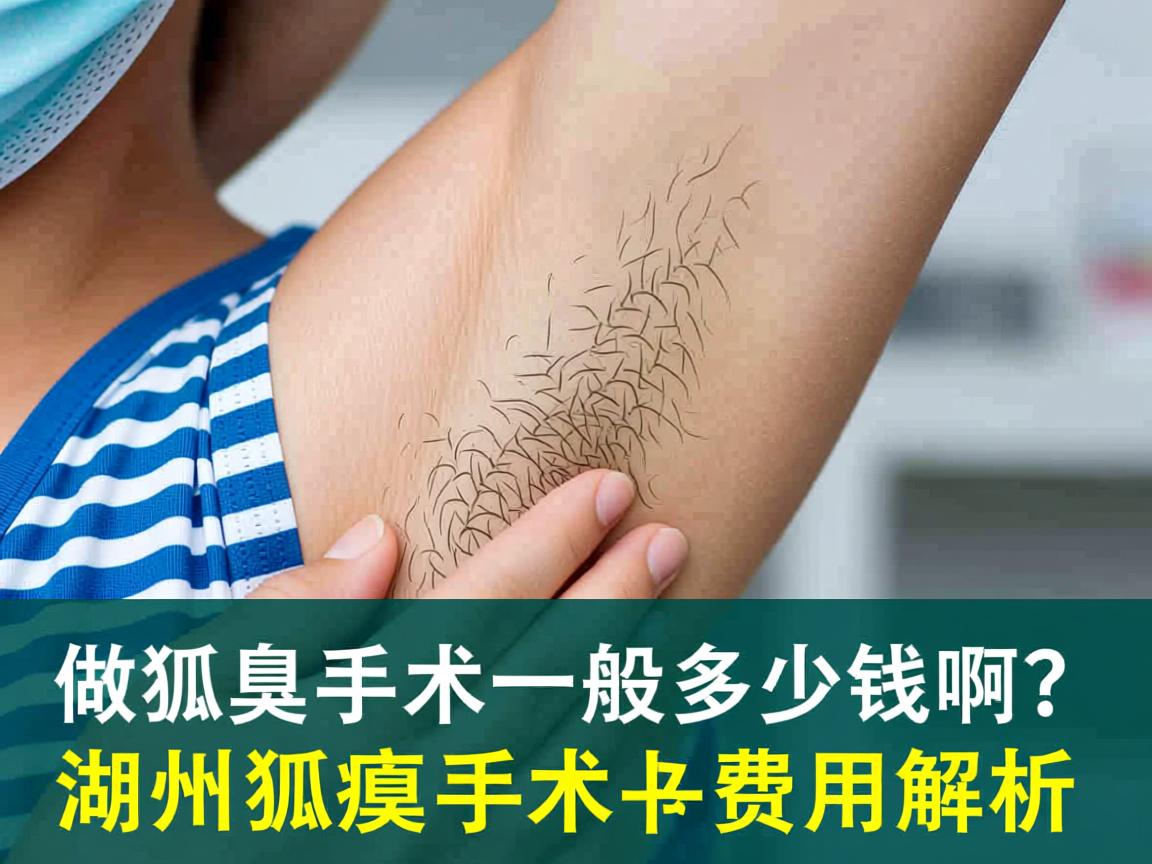 在湖州做狐臭手术一般多少钱啊？湖州狐臭手术费用解析