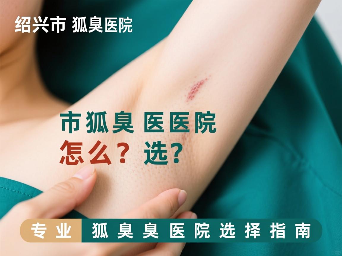 绍兴市狐臭医院怎么选？专业狐臭医院选择指南