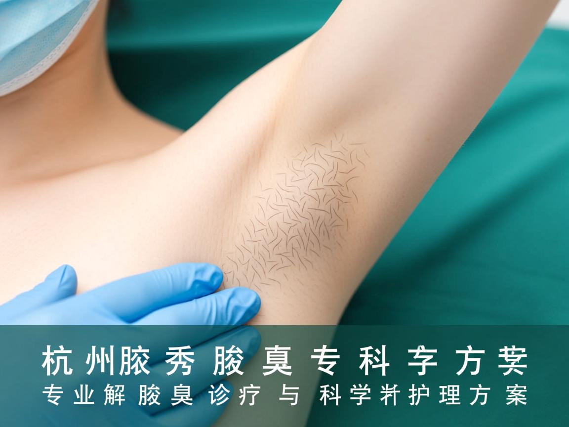 杭州腋秀腋臭专科，专业解析腋臭诊疗与科学护理方案