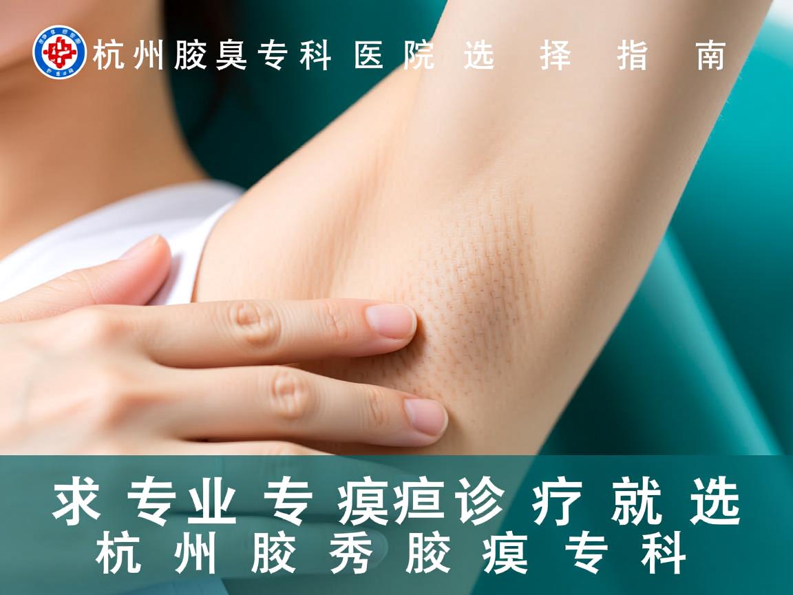 杭州腋臭专科医院选择指南，专业腋臭诊疗就选杭州腋秀腋臭专科