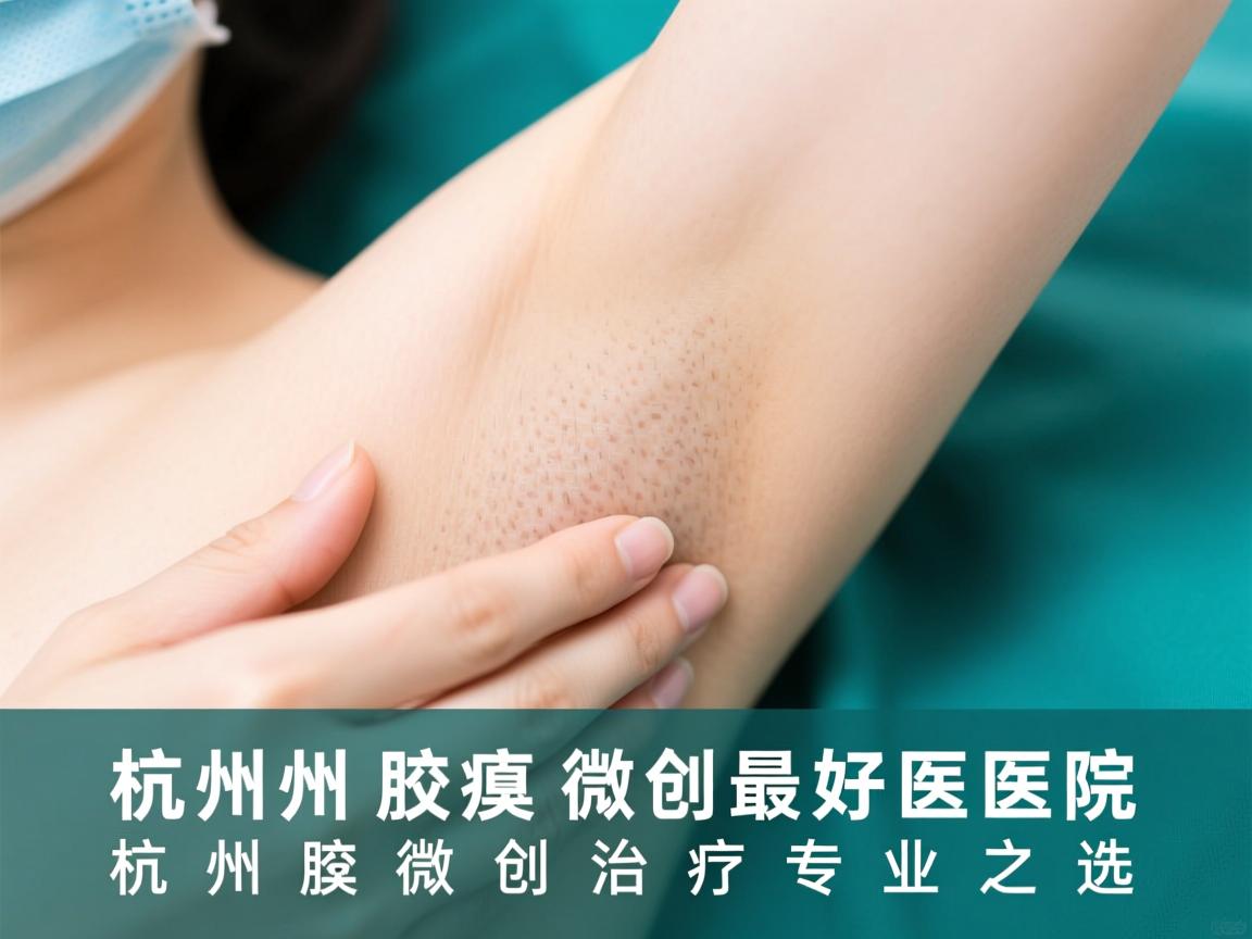 杭州腋臭微创最好医院，杭州腋臭微创治疗专业之选