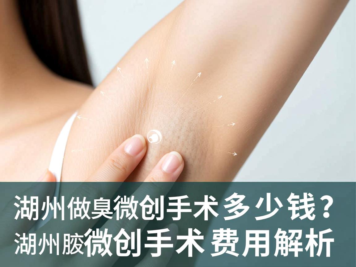 在湖州做腋臭微创手术多少钱？湖州腋臭微创手术费用解析