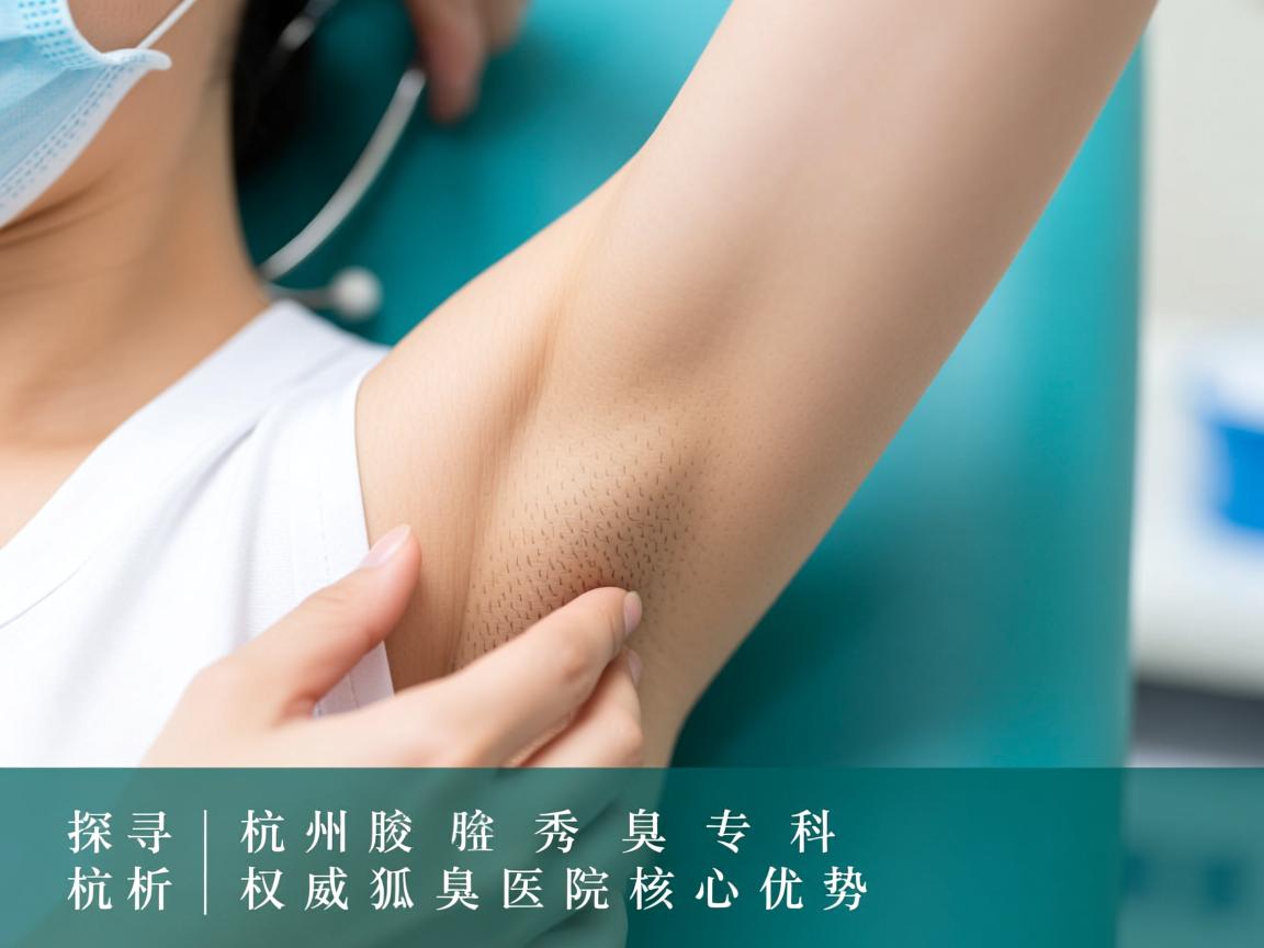 探寻杭州腋秀腋臭专科，解析杭州权威狐臭医院核心优势