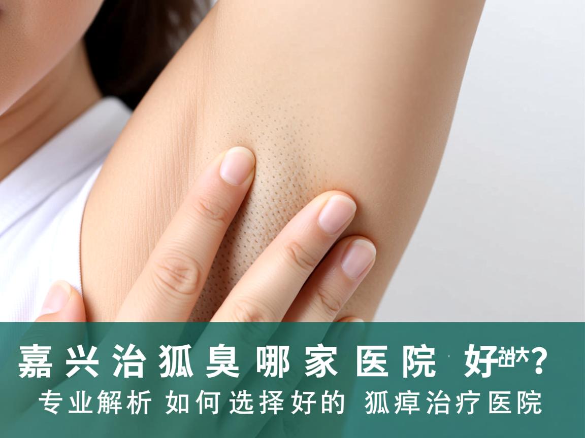 嘉兴治狐臭哪家医院好？专业解析如何选择好的狐臭治疗医院