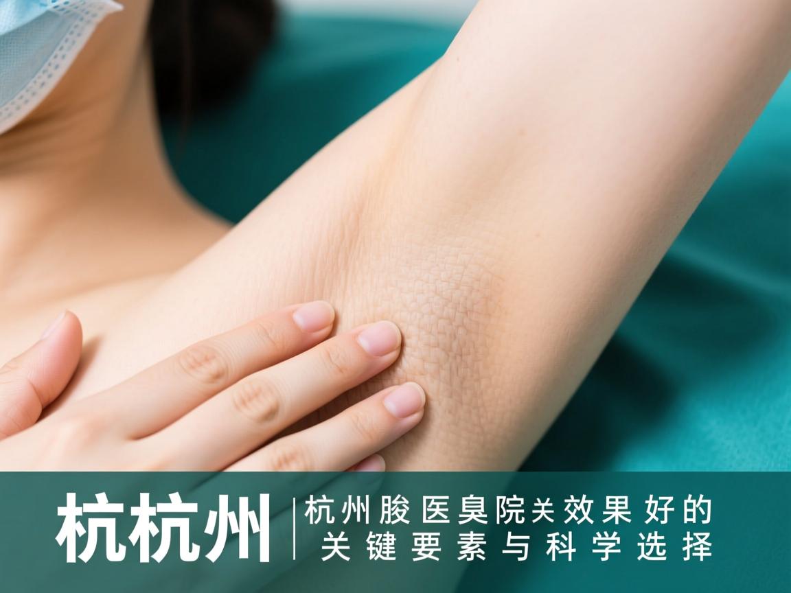 杭州腋秀解析,杭州腋臭医院效果好的关键要素与科学选择 杭州腋秀解析,杭州腋臭医院效果好的关键要素与科学选择