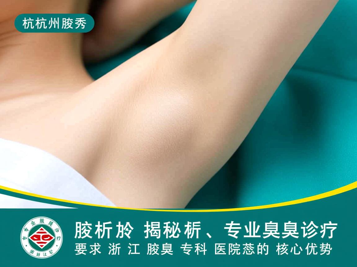 杭州腋秀解析，专业腋臭诊疗，揭秘浙江腋臭专科医院的核心优势
