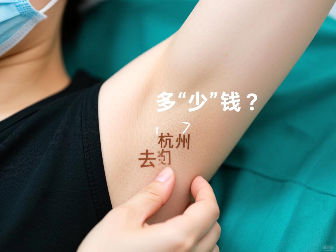 杭州去腋臭多少钱？详解杭州去腋臭的费用构成