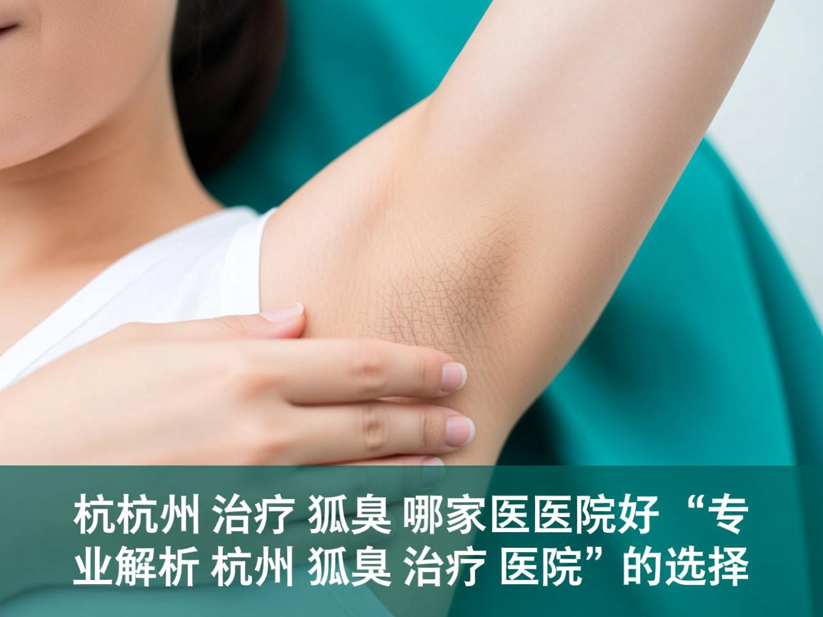 杭州治疗狐臭哪家医院好?专业解析杭州狐臭治疗医院的选择 杭州治疗狐臭哪家医院好?专业解析杭州狐臭治疗医院的选择