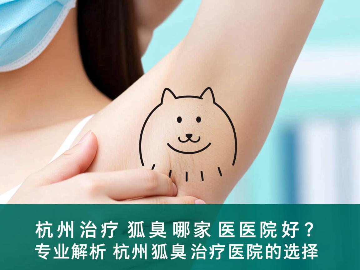 杭州治疗狐臭哪家医院好?专业解析杭州狐臭治疗医院的选择 杭州治疗狐臭哪家医院好?专业解析杭州狐臭治疗医院的选择