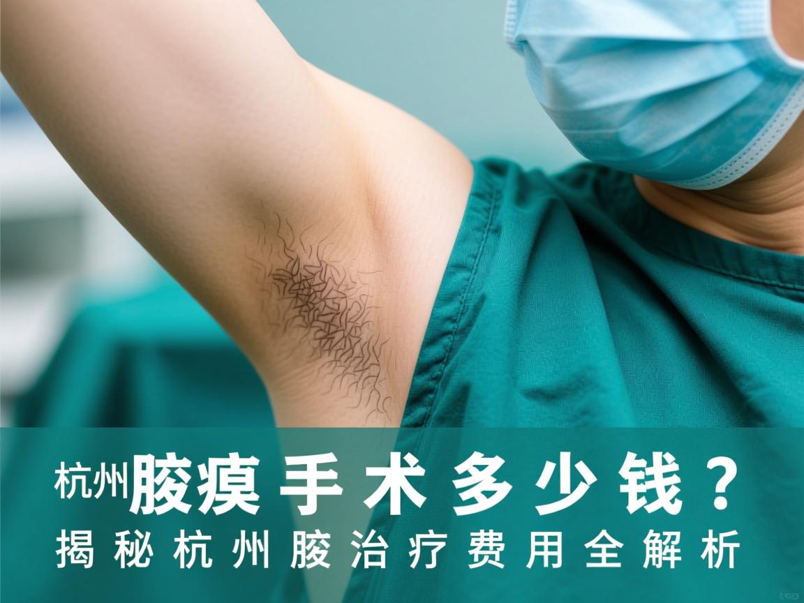 杭州腋臭手术多少钱?揭秘杭州腋臭治疗费用全解析 杭州腋臭手术多少钱?揭秘杭州腋臭治疗费用全解析