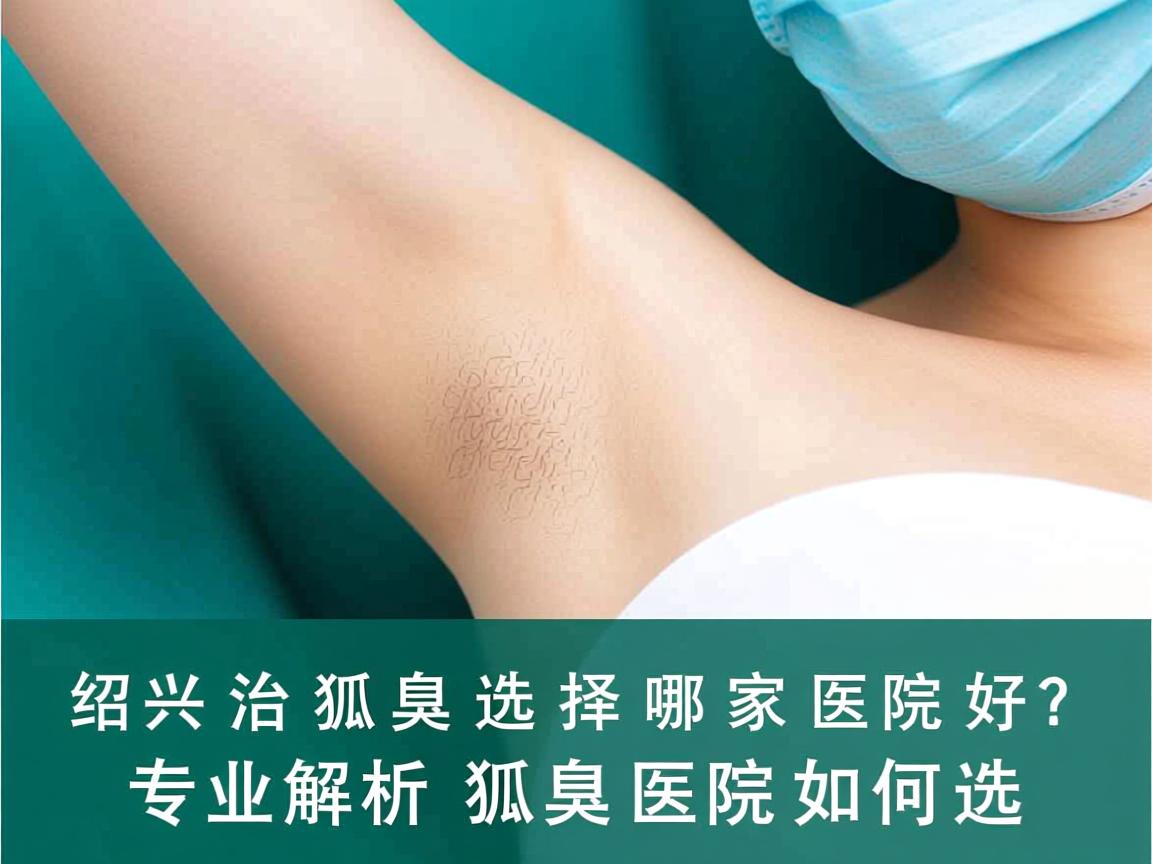 绍兴治狐臭选择哪家医院好？专业解析狐臭医院如何选