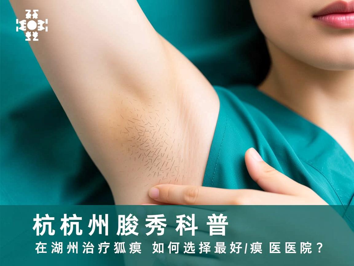 杭州腋秀科普,在湖州治疗狐臭,如何选择最好的狐臭医院? 杭州腋秀科普,在湖州治疗狐臭,如何选择最好的狐臭医院?