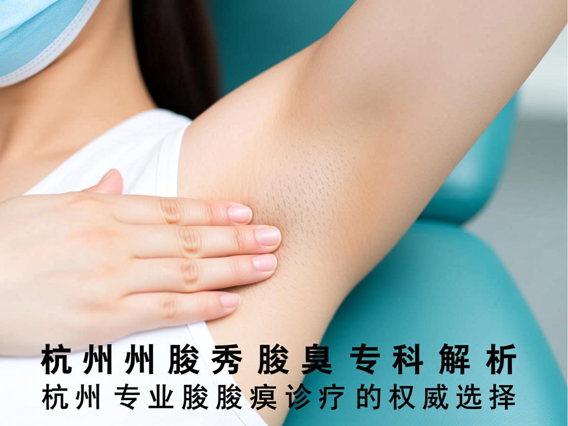 杭州腋秀腋臭专科解析,杭州专业腋臭诊疗的权威选择 杭州腋秀腋臭专科解析,杭州专业腋臭诊疗的权威选择