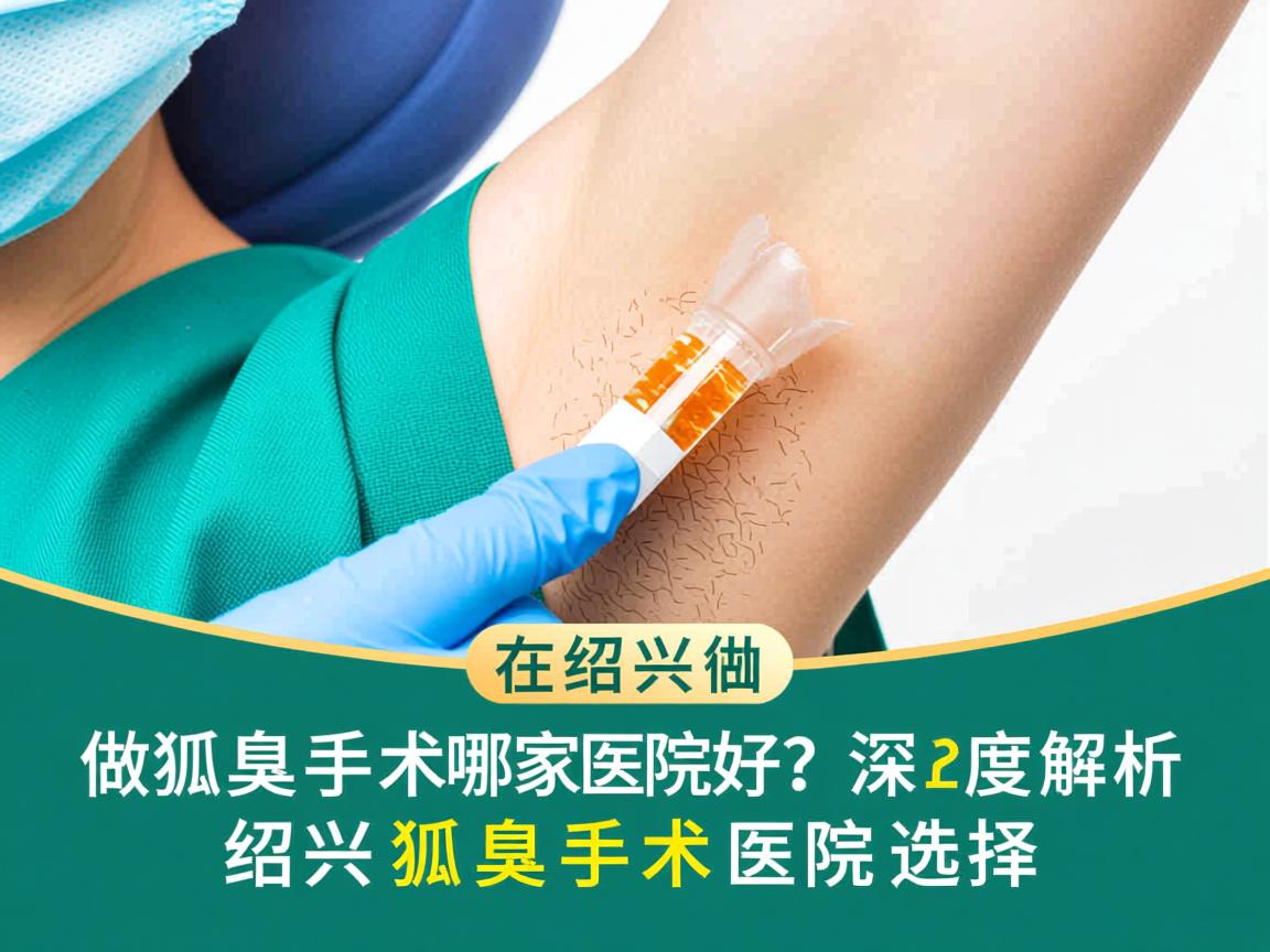 在绍兴做狐臭手术哪家医院好？深度解析绍兴狐臭手术医院选择