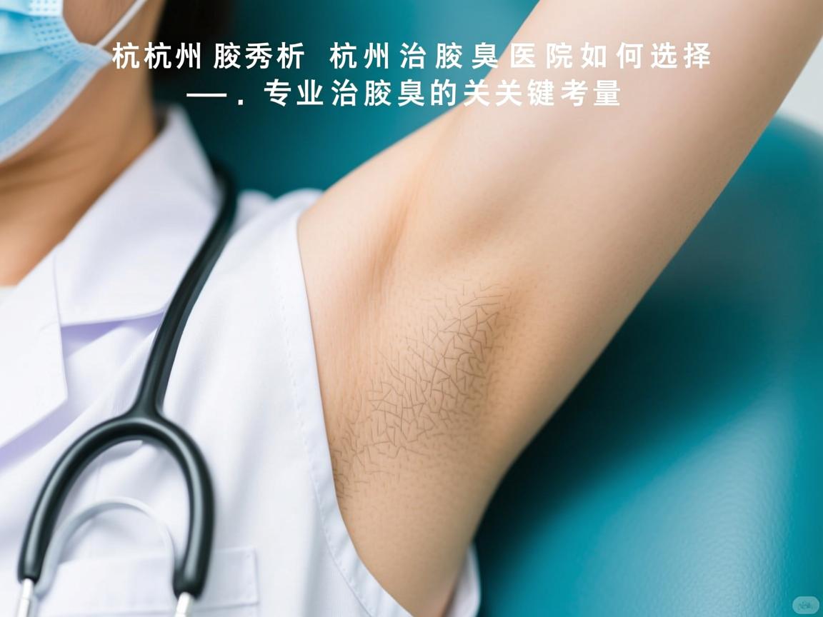 杭州腋秀解析,杭州治腋臭医院如何选择,专业治腋臭的关键考量 杭州腋秀解析,杭州治腋臭医院如何选择,专业治腋臭的关键考量