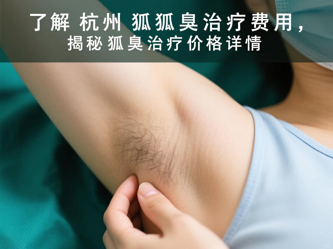 了解杭州狐臭治疗费用,揭秘狐臭治疗价格详情 了解杭州狐臭治疗费用,揭秘狐臭治疗价格详情