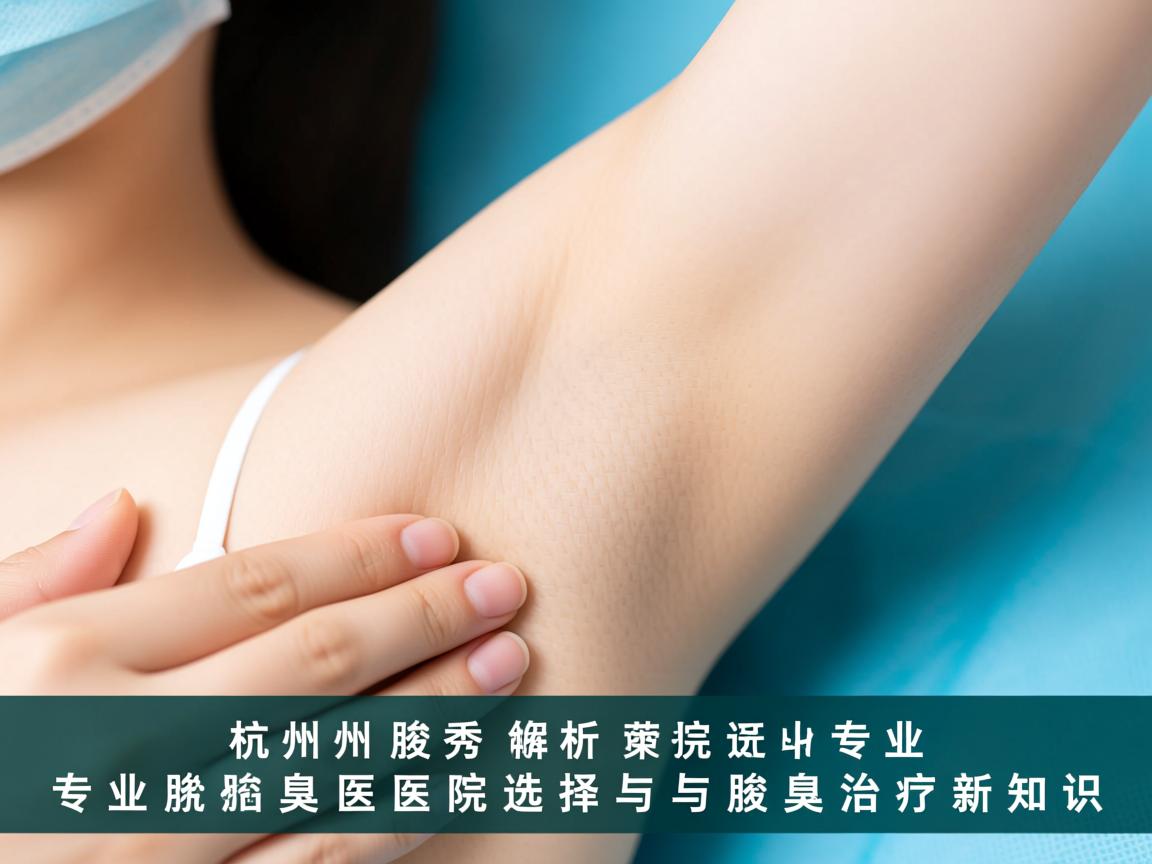 杭州腋秀解析,杭州专业腋臭医院选择与腋臭治疗新知识 杭州腋秀解析,杭州专业腋臭医院选择与腋臭治疗新知识