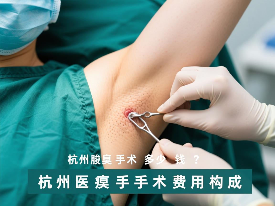 杭州腋臭手术多少钱?详解杭州腋臭手术费用构成 杭州腋臭手术多少钱?详解杭州腋臭手术费用构成