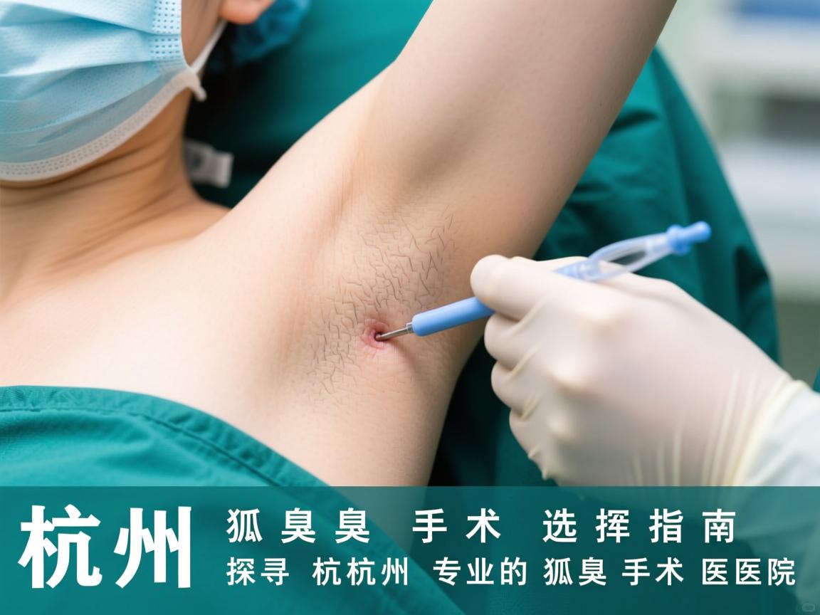 杭州狐臭手术选择指南,探寻杭州专业的狐臭手术医院 杭州狐臭手术选择指南,探寻杭州专业的狐臭手术医院