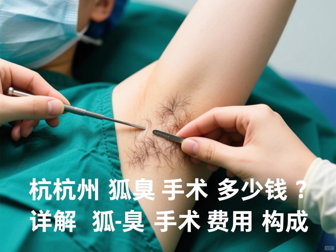 杭州狐臭手术多少钱?详解杭州狐臭手术费用构成 杭州狐臭手术多少钱?详解杭州狐臭手术费用构成