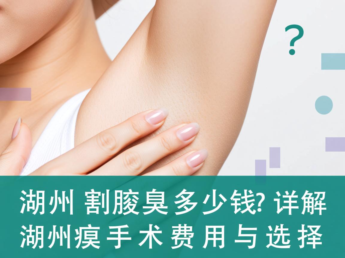 在湖州割腋臭多少钱?详解湖州腋臭手术费用与选择 在湖州割腋臭多少钱?详解湖州腋臭手术费用与选择
