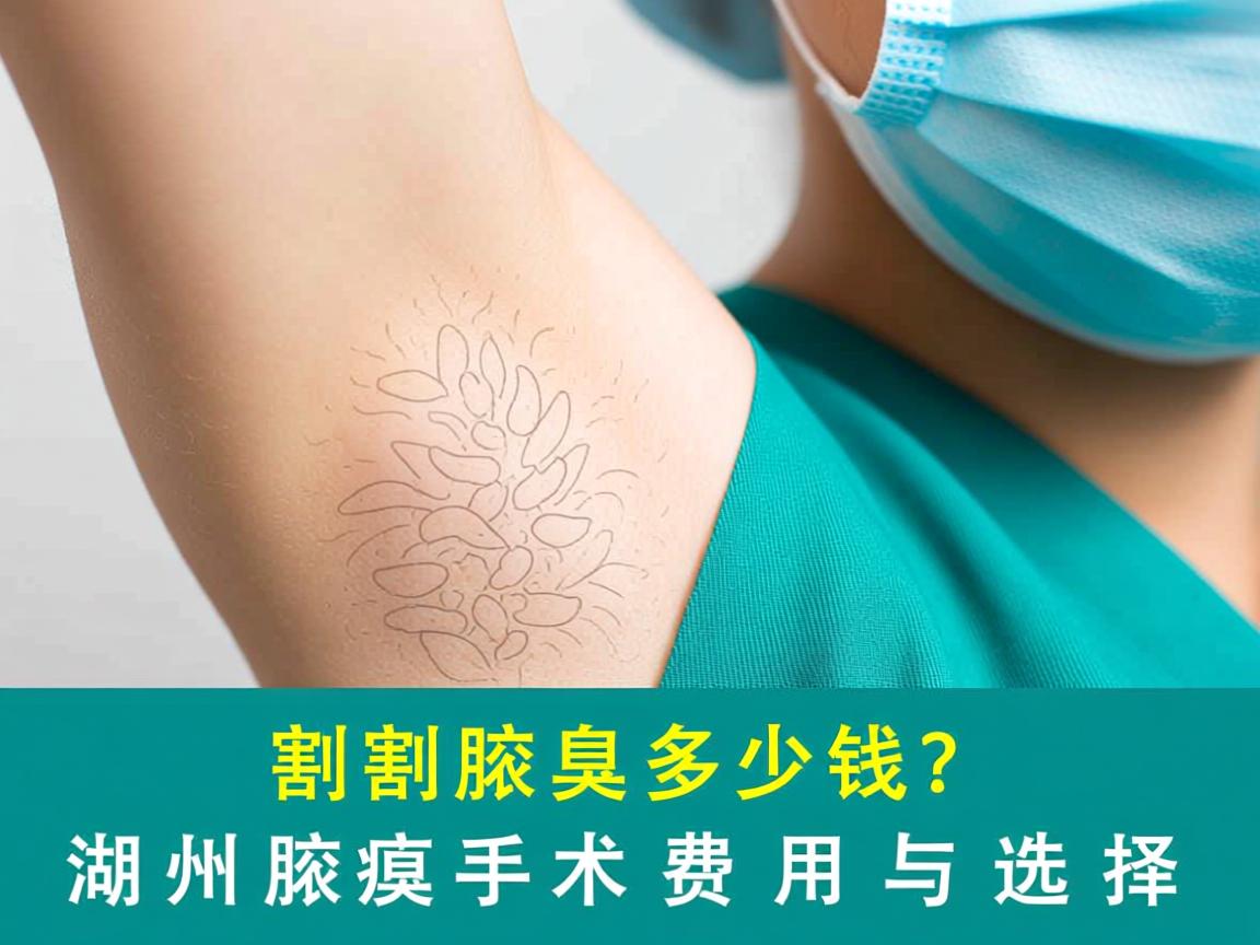 在湖州割腋臭多少钱?详解湖州腋臭手术费用与选择 在湖州割腋臭多少钱?详解湖州腋臭手术费用与选择