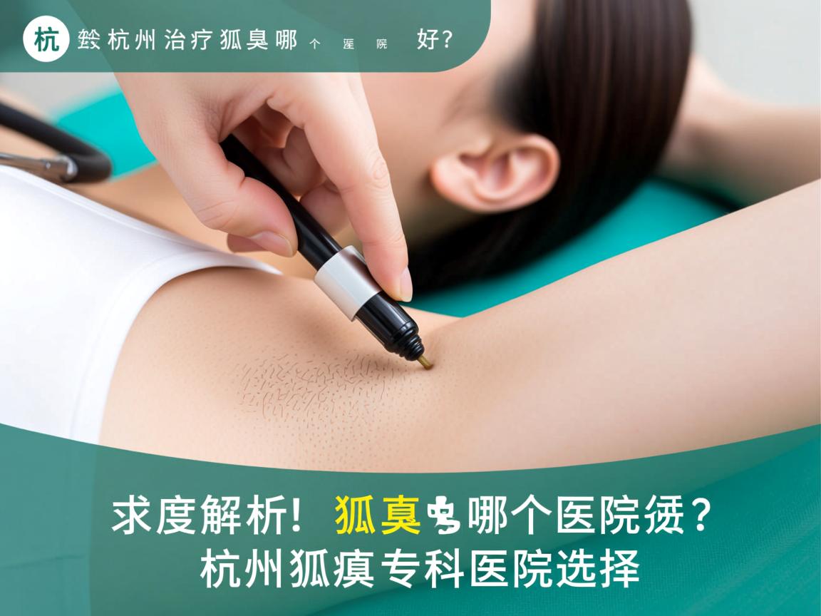杭州治疗狐臭哪个医院好？深度解析杭州狐臭专科医院选择