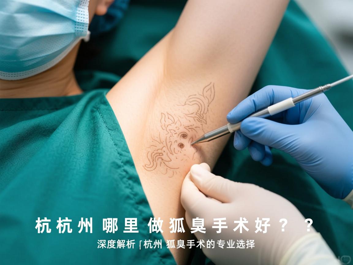 杭州哪里做狐臭手术好？深度解析杭州狐臭手术的专业选择