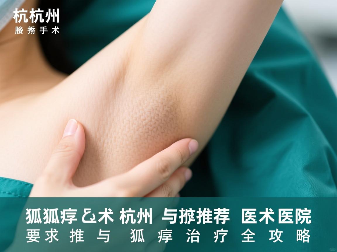杭州腋秀解析,杭州狐臭手术推荐医院与狐臭治疗全攻略 杭州腋秀解析,杭州狐臭手术推荐医院与狐臭治疗全攻略