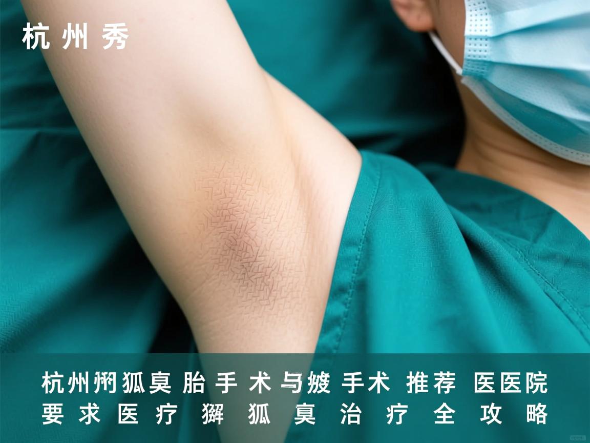 杭州腋秀解析,杭州狐臭手术推荐医院与狐臭治疗全攻略 杭州腋秀解析,杭州狐臭手术推荐医院与狐臭治疗全攻略