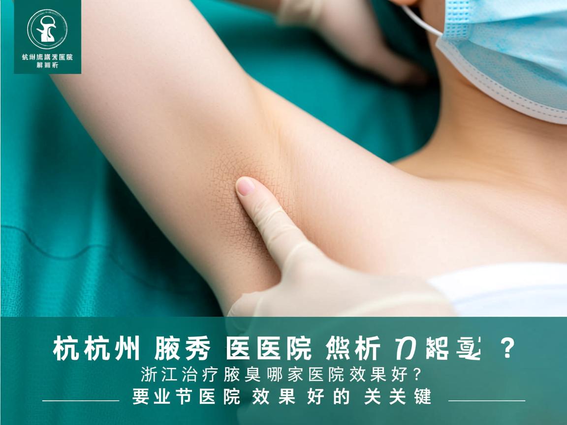 杭州腋秀医院解析,浙江治疗腋臭哪家医院效果好?专业医院效果好的关键 杭州腋秀医院解析,浙江治疗腋臭哪家医院效果好?专业医院效果好的关键