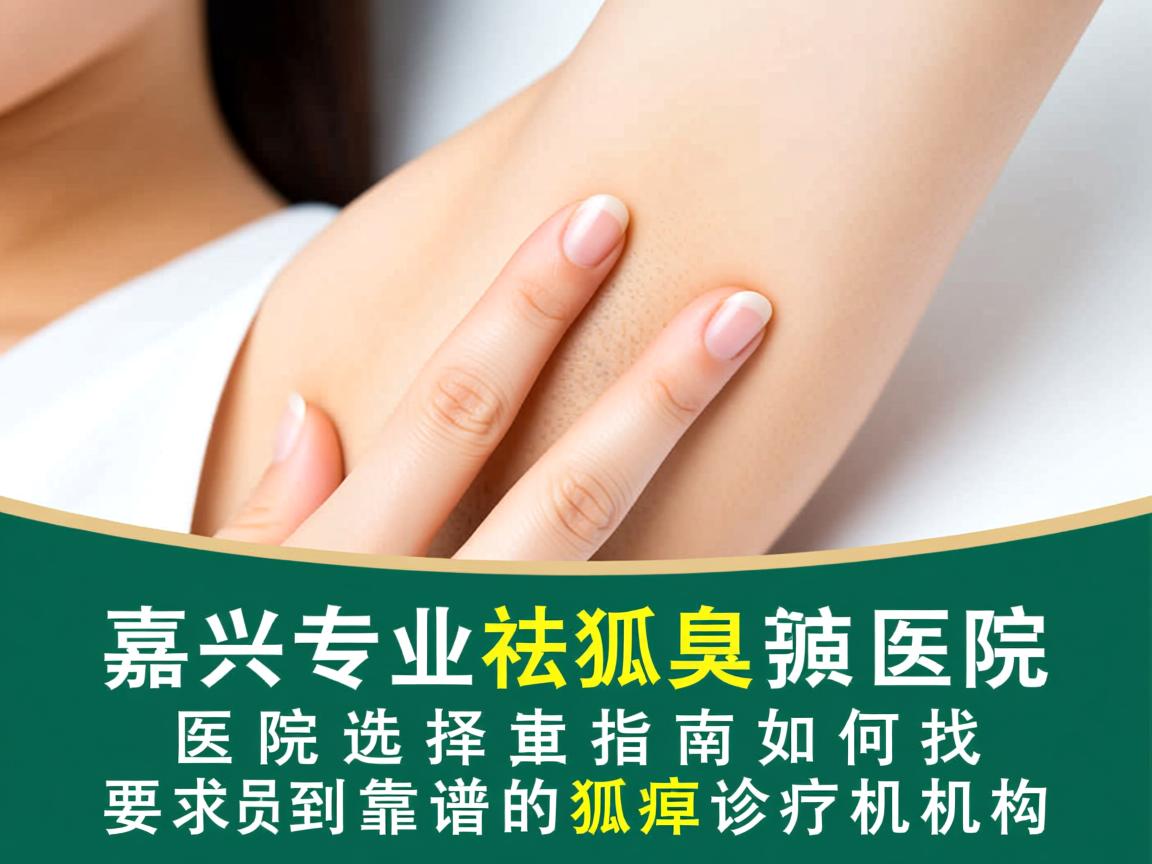 嘉兴专业祛狐臭医院选择指南，如何找到靠谱的狐臭诊疗机构