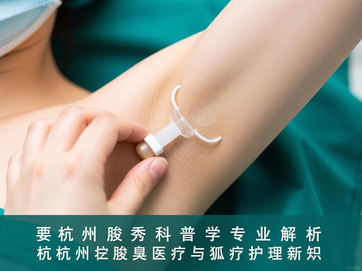 杭州腋秀科普,专业解析杭州腋臭医疗与狐臭护理新知 杭州腋秀科普,专业解析杭州腋臭医疗与狐臭护理新知