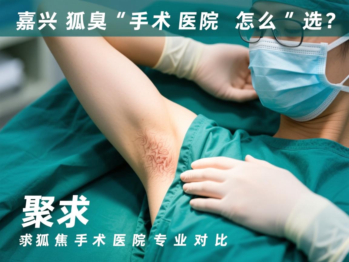 嘉兴狐臭手术医院怎么选？聚焦狐臭手术医院专业对比