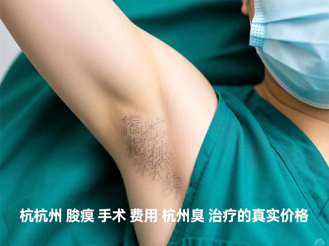杭州腋臭手术费用解析，揭秘杭州腋臭治疗的真实价格