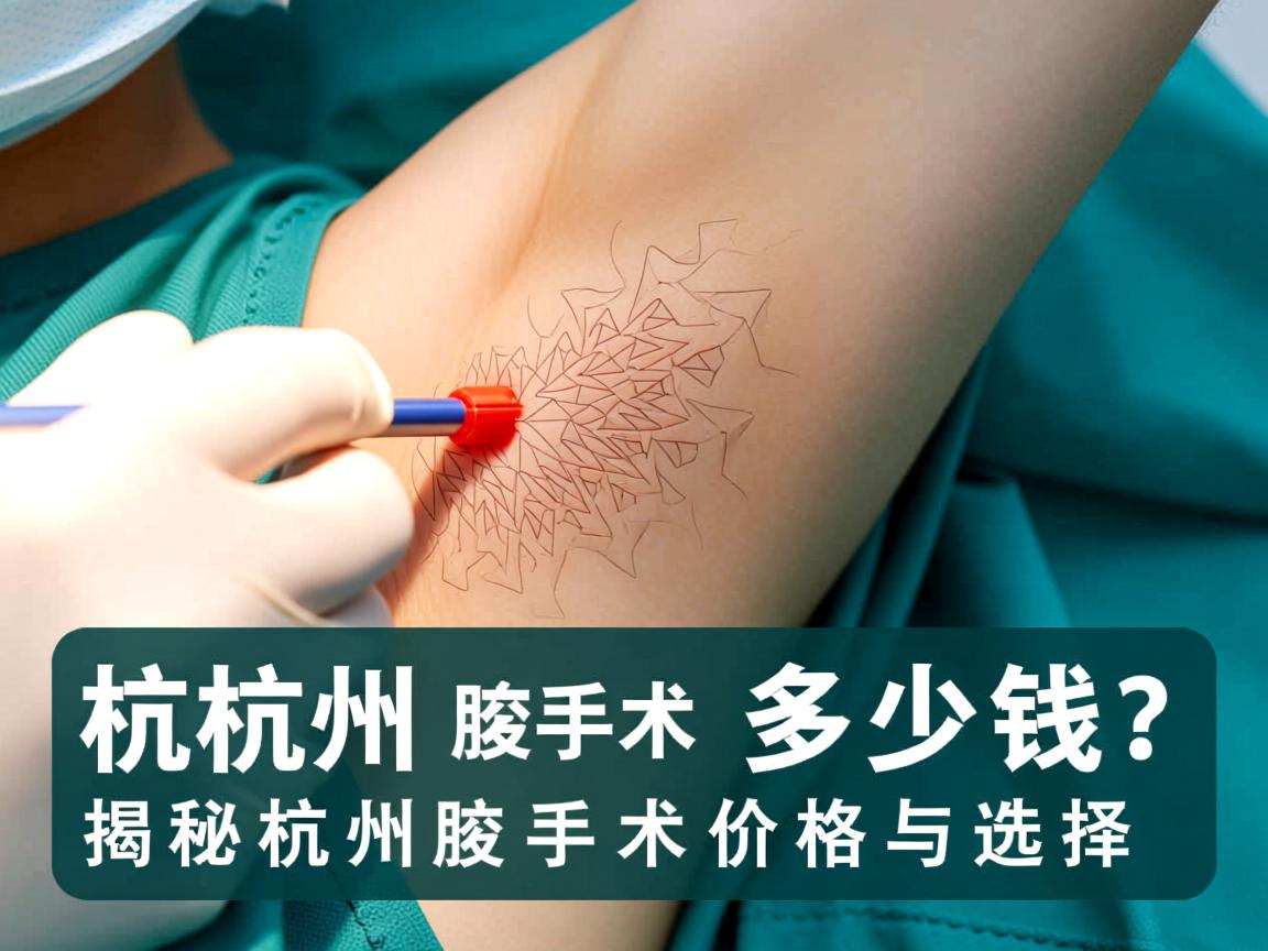 杭州腋臭手术多少钱?揭秘杭州腋臭手术价格与选择 杭州腋臭手术多少钱?揭秘杭州腋臭手术价格与选择