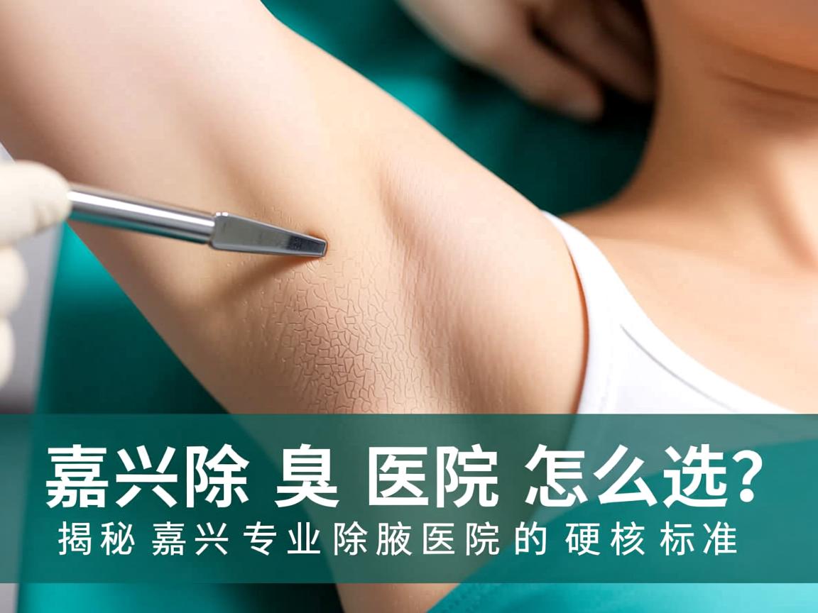 嘉兴除腋臭医院怎么选?揭秘嘉兴专业除腋臭医院的硬核标准 嘉兴除腋臭医院怎么选?揭秘嘉兴专业除腋臭医院的硬核标准