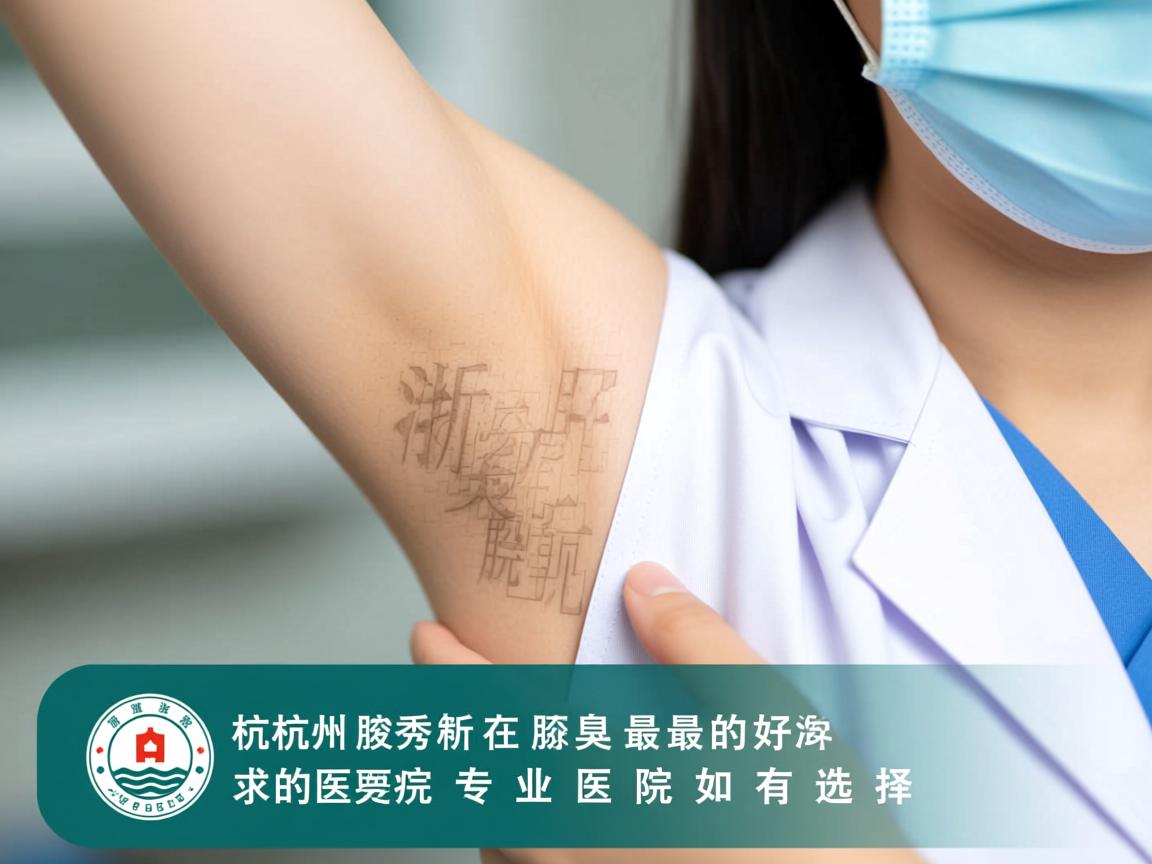 杭州腋秀解析，浙江治疗腋臭最好的医院，专业医院如何选择