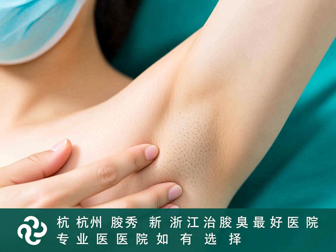 杭州腋秀解析，浙江治疗腋臭最好的医院，专业医院如何选择