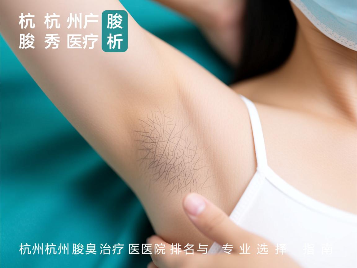杭州腋秀解析,杭州腋臭治疗医院排名与专业选择指南 杭州腋秀解析,杭州腋臭治疗医院排名与专业选择指南