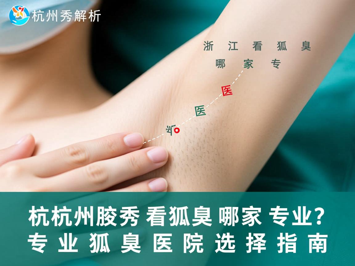 杭州腋秀解析,浙江看狐臭哪家专业?专业狐臭医院选择指南 杭州腋秀解析,浙江看狐臭哪家专业?专业狐臭医院选择指南