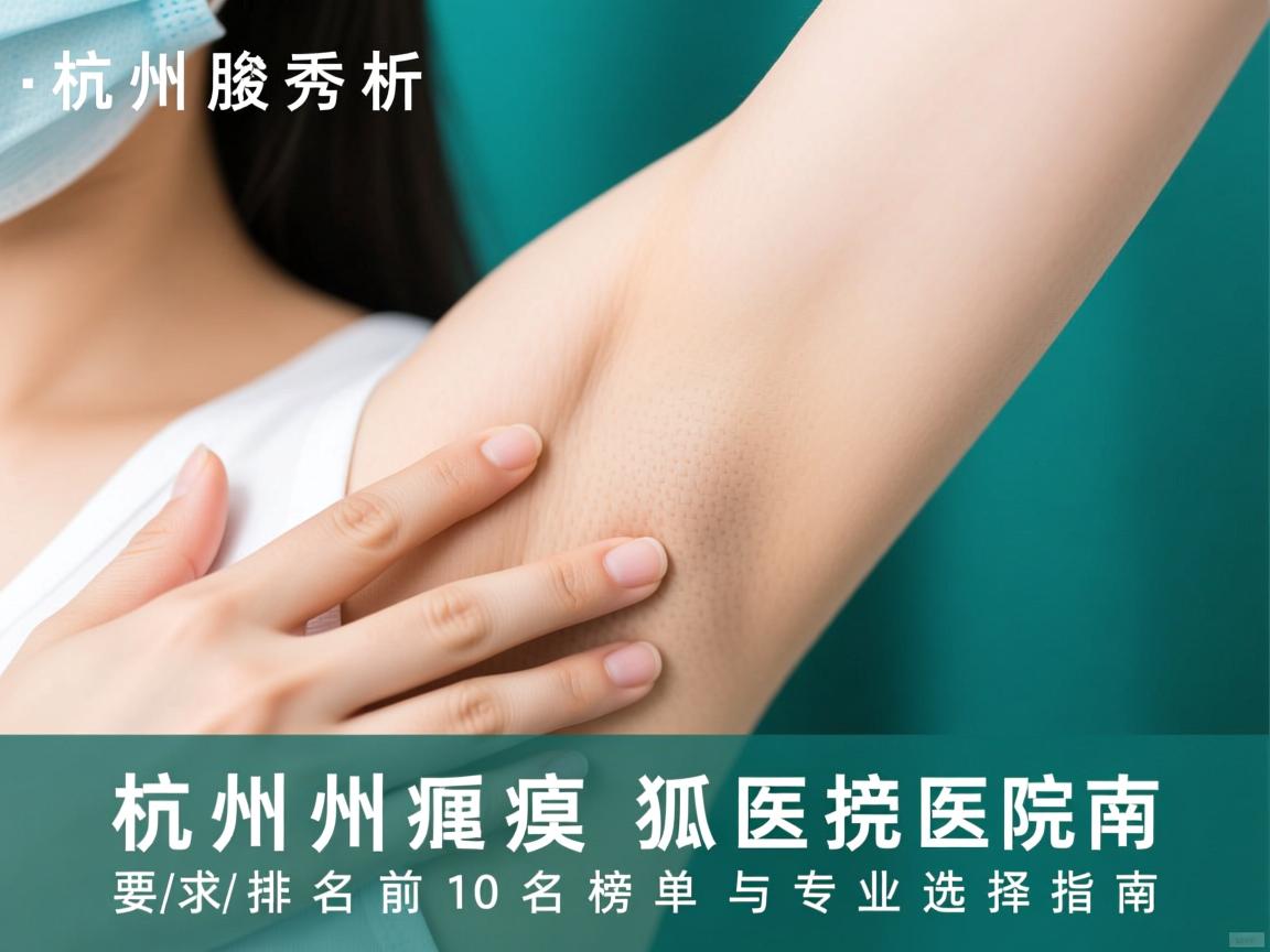 杭州腋秀解析,杭州狐臭医院排名前十名榜单与专业选择指南 杭州腋秀解析,杭州狐臭医院排名前十名榜单与专业选择指南