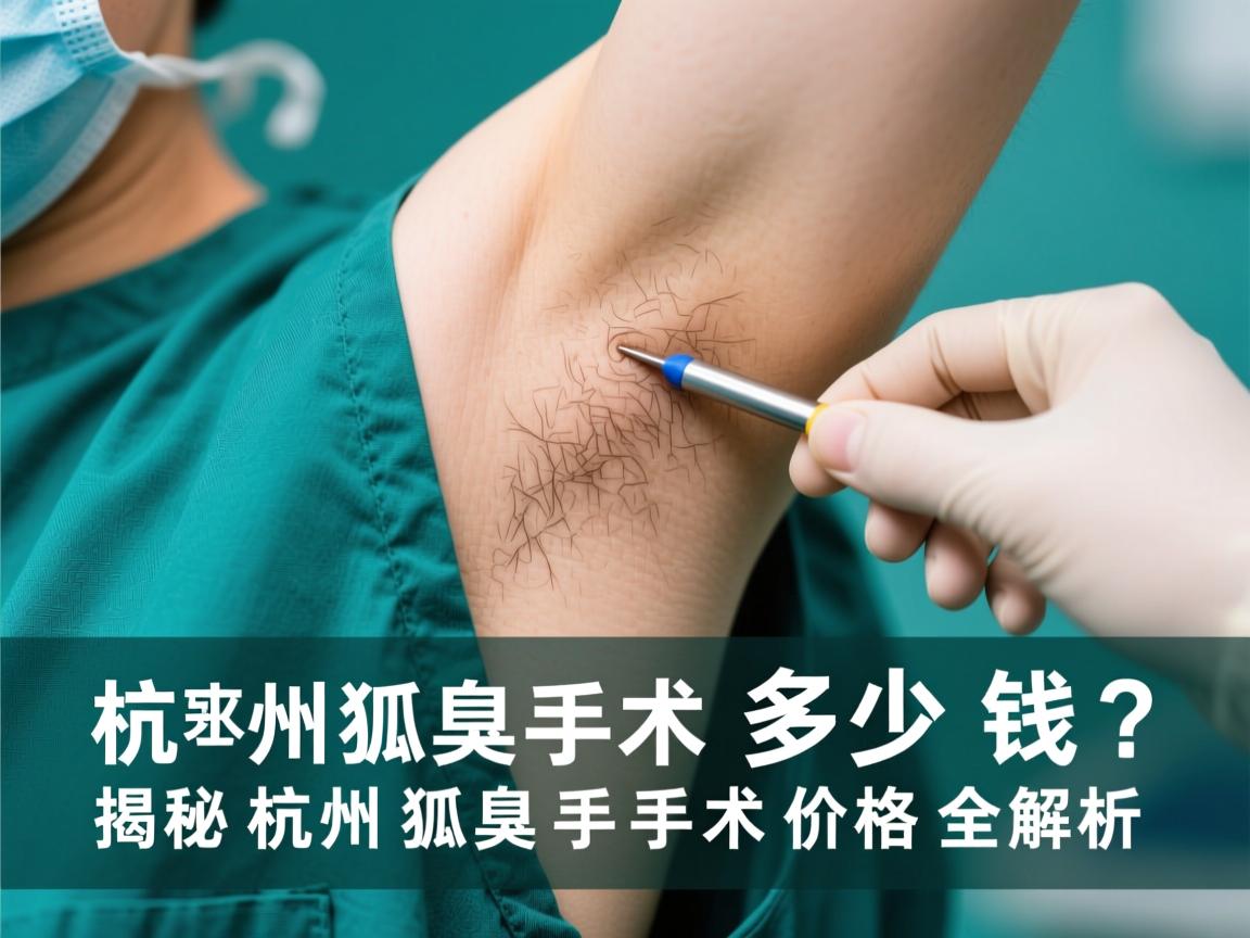 杭州狐臭手术多少钱?揭秘杭州狐臭手术价格全解析 杭州狐臭手术多少钱?揭秘杭州狐臭手术价格全解析