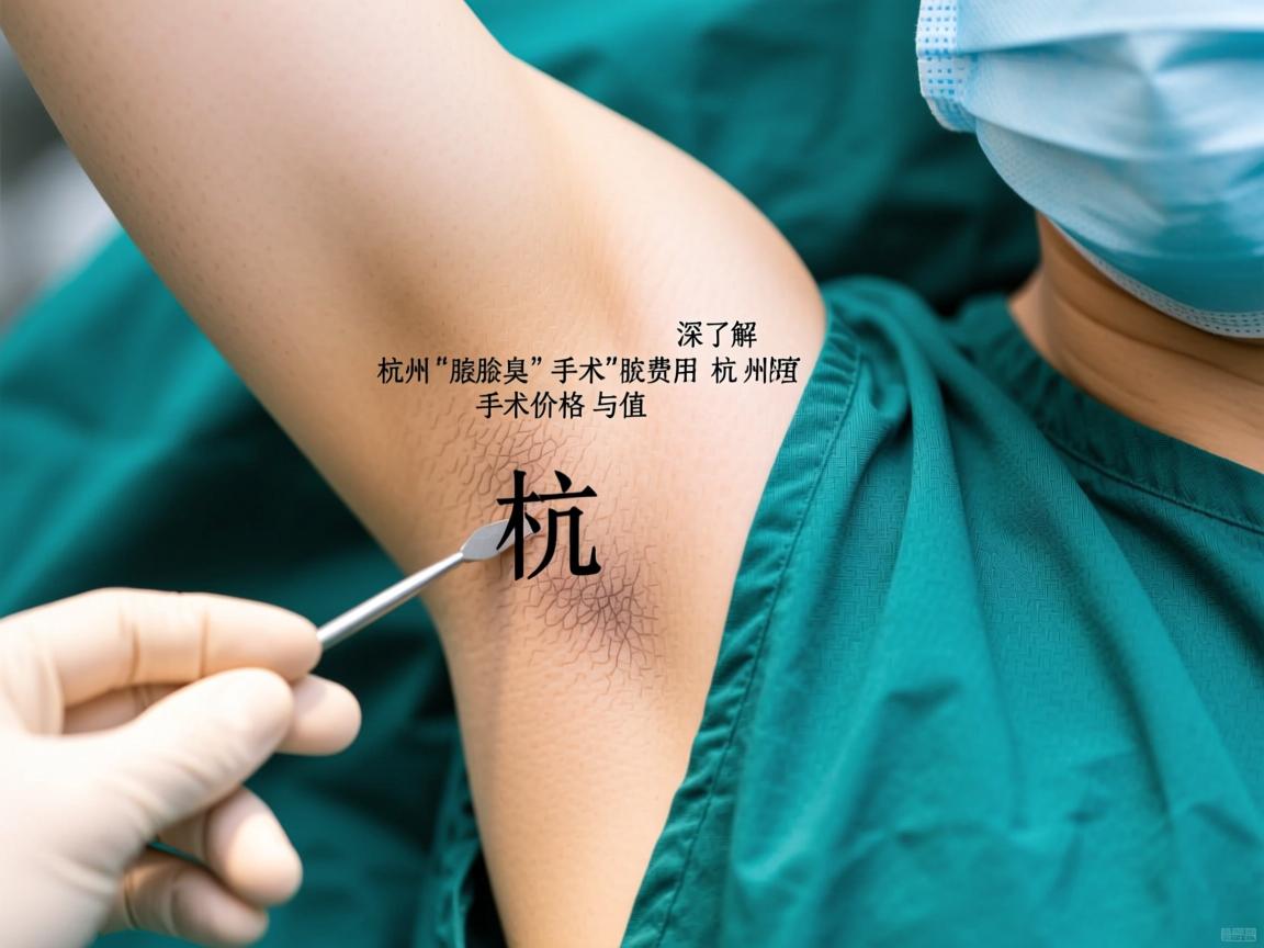 杭州腋臭手术费用解析,深度了解杭州腋臭手术价格与价值 杭州腋臭手术费用解析,深度了解杭州腋臭手术价格与价值