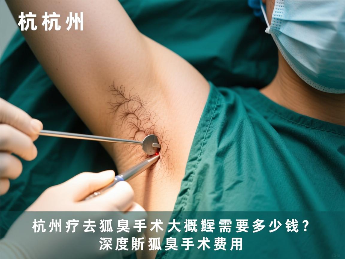 杭州去狐臭手术大概需要多少钱？深度解析狐臭手术费用
