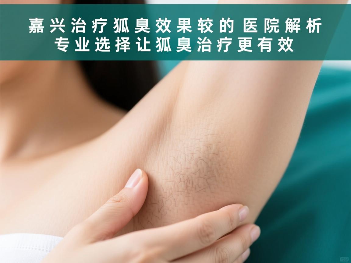 嘉兴治疗狐臭效果较好的医院解析，专业选择让狐臭治疗更有效