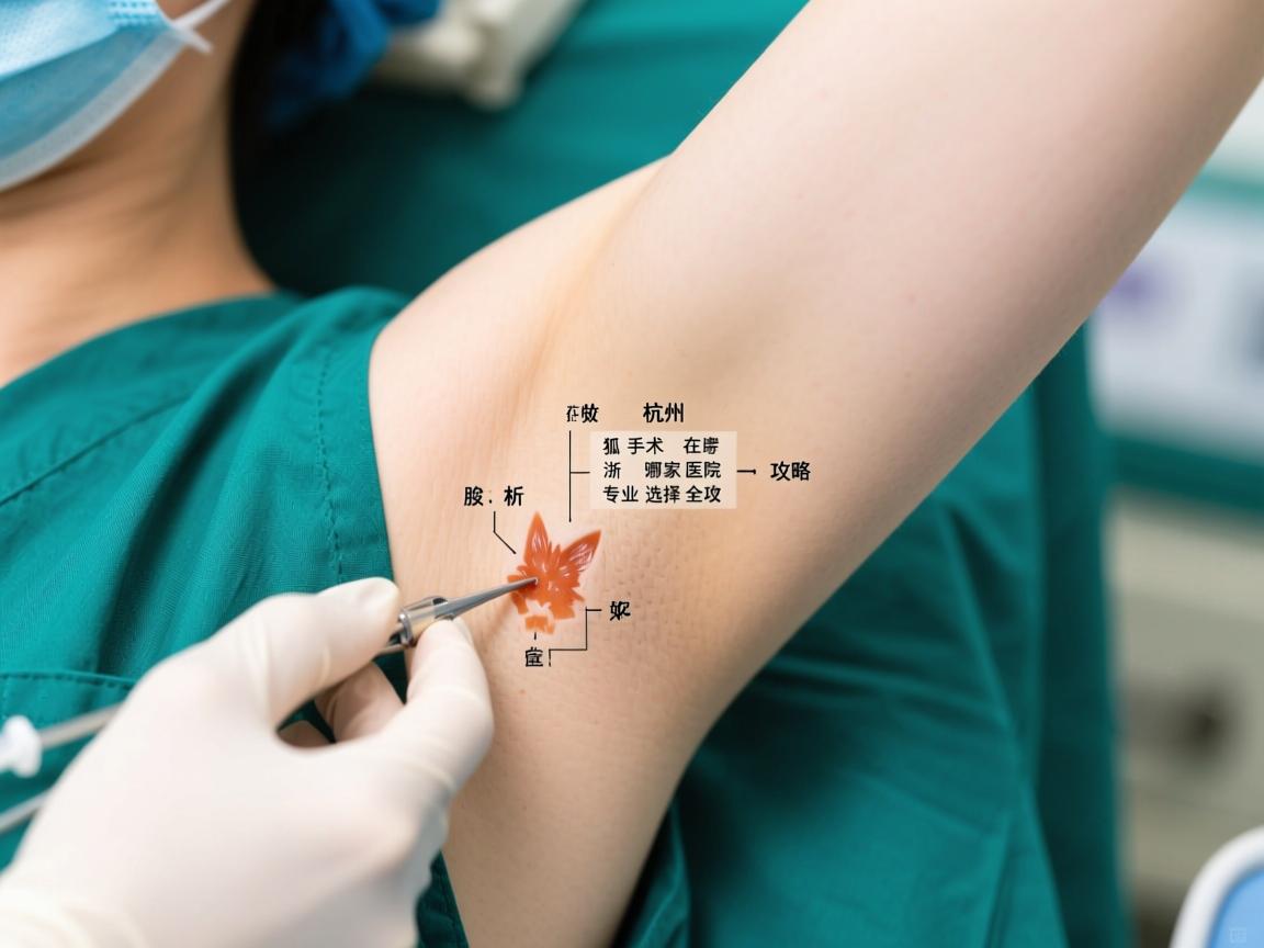 杭州腋秀解析,做狐臭手术在浙江哪家医院好,专业医院选择全攻略 杭州腋秀解析,做狐臭手术在浙江哪家医院好,专业医院选择全攻略